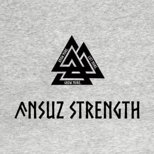 Ansuz Valknut Black T-Shirt